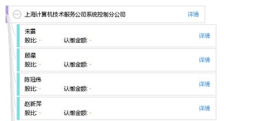 上海計算機技術服務公司系統控制分公司 專業計算機系統服務的卓越提供者